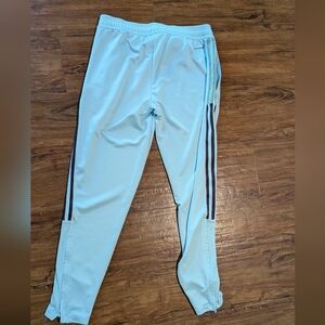 Adidas Sky Blue Athletic Track Pants